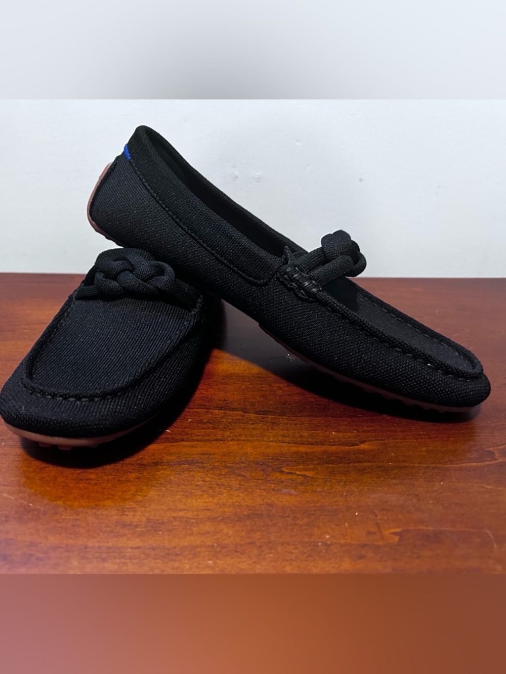 Rothy’s like new women’s the black braid driver size 11 - Picture 2 of 11